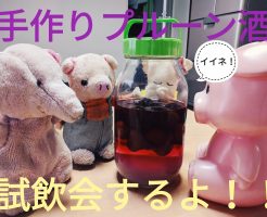 プルーン酒試飲会