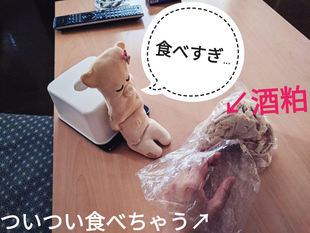 今宵八雲の酒粕