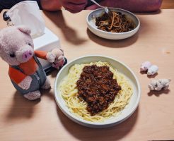 ミートソーススパゲティ