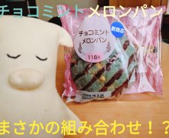チョコミントメロンパン