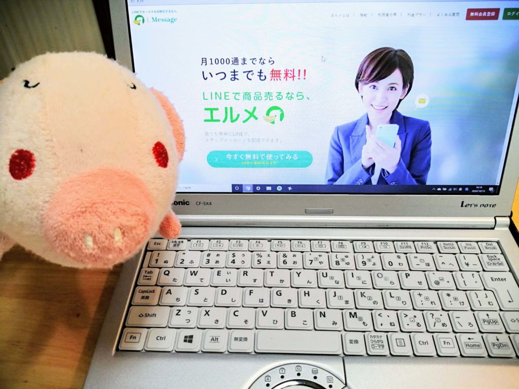 メガじーちゃんとエルメ