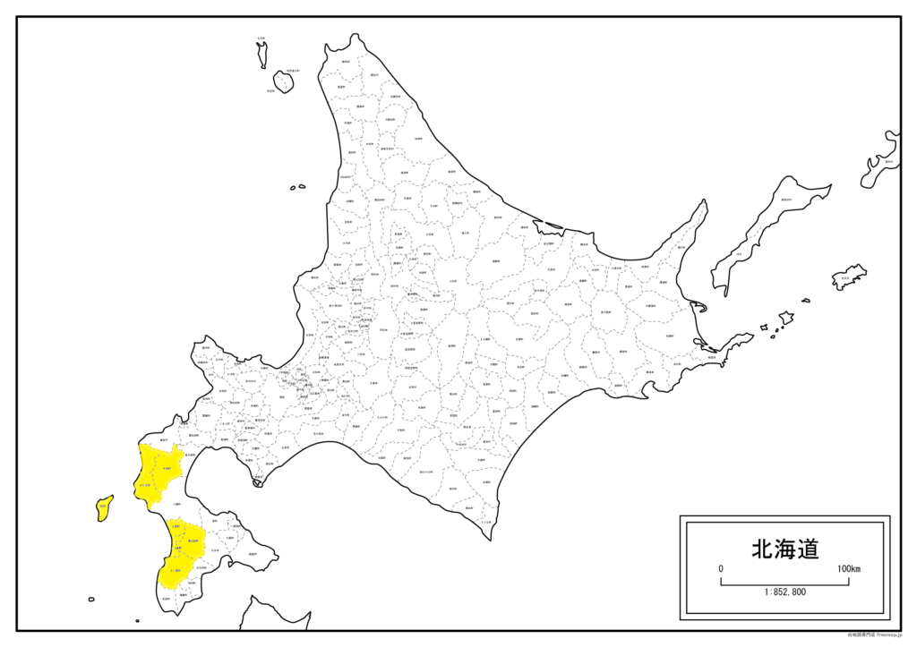 檜山地方