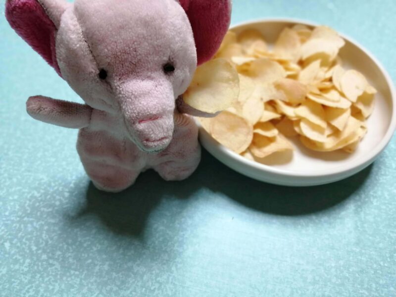 今金男しゃくポテトチップスうすしお味